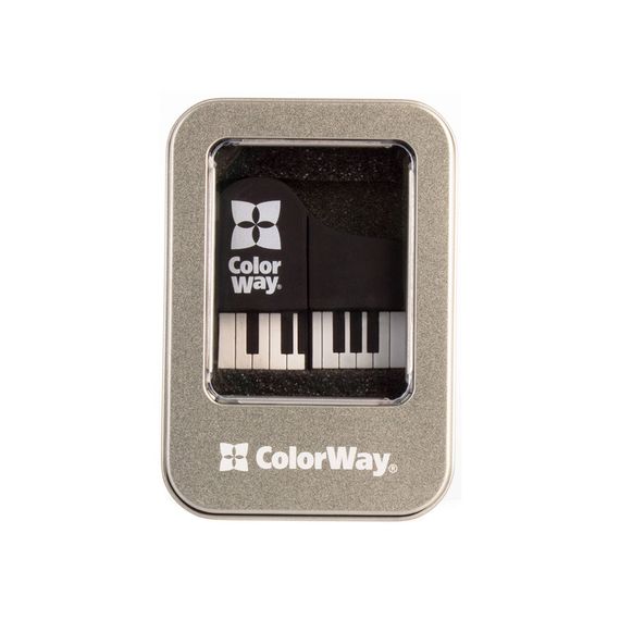 USB флеш накопичувач ColorWay Piano 64 GB 3.0 Black (CW-USBPO64) | Зображення 8