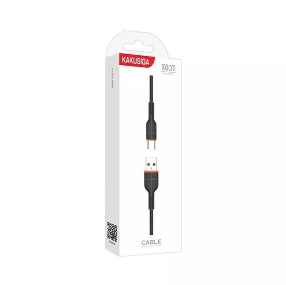 USB кабель Kaku KSC-225 USB - Type-C 1m - Black | Зображення 4