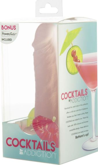 Фалоімітатор на присоску Cocktails by Addiction — Peach Bellini Sex Aura | Зображення 6