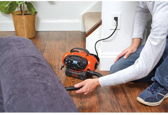 Компрессор автомобильный аккумуляторный BLACK+DECKER BDCINF18N | Зображення 6
