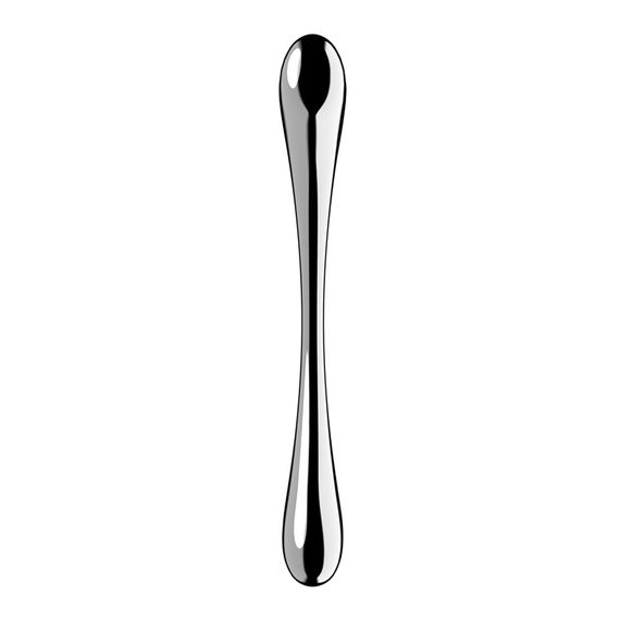 Металевий дилдо Satisfyer Cosmic Crest 1, двосторонній, можна нагрівати й охолоджувати | Зображення 2