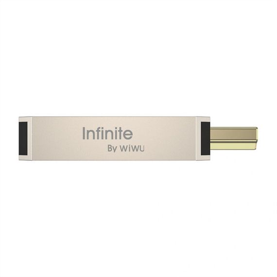 Переходник WIWU Wi-HB004 Infinite USB-C to HDMI Silver | Зображення 3