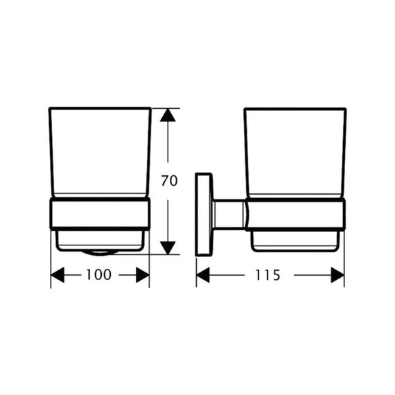 Стакан Lidz (CRG) -114.04.01 | Зображення 1