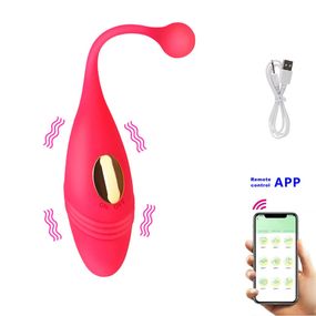 Вібро яйце APP Babydoll Віброяйце Червоний 887-3 (app)
