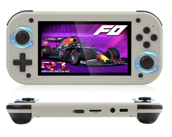 Портативная ретро консоль приставка SJGAM BOYHOM M17 4,3-дюймовий IPS-екран, PSP, PS1, NES, 128 Гб | Зображення 2