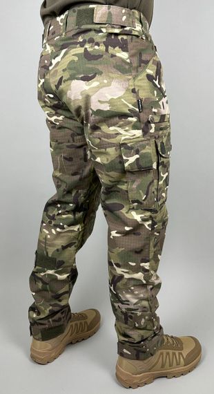 Тактические военные штаны ULTIMATUM Summer Multicam, штаны мультикам армейские рип-стоп | Зображення 1