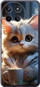 Чохол на Realme Realme 11 Білий кіт "5646u-3120-2448"