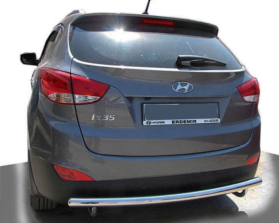 Задняя защита AK002 (нерж.) для Hyundai IX-35 2010-2015 гг