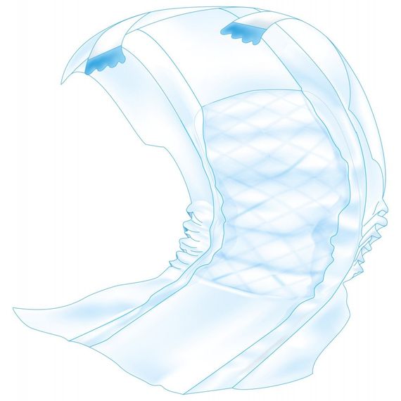 Підгузки Trixie для кобелів поліестер розмір L-XL 60-80 см 12 шт | Зображення 1