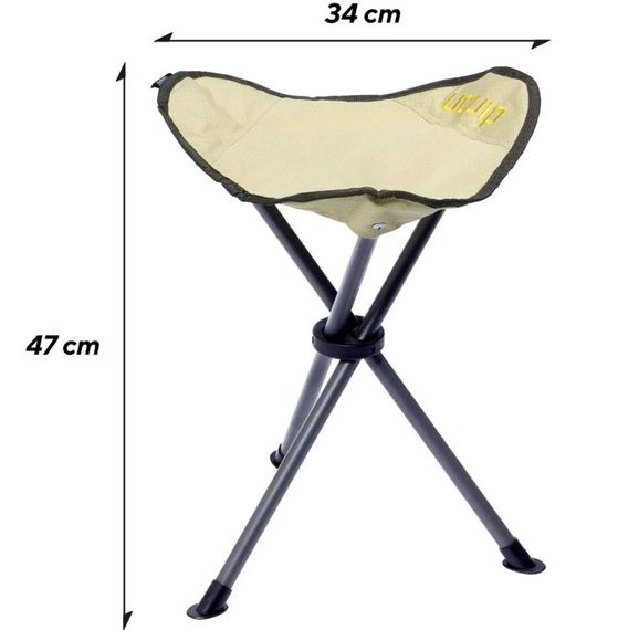 Стілець розкладний Uquip Darcy Sand (244042) (DAS303236) | Зображення 1