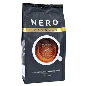 Кофе в зернах Ambassador Nero Vending 1кг Польша Амбассадор Неро Вендинг