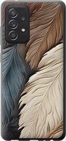 Чохол на Samsung Galaxy A52s 5G A528B Листя в стилі бохо із силікону FCh_047707