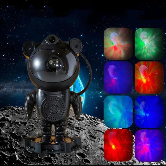 Проектор зоряного неба Космонавт з колонкою XPRO Чорний (47562-_377) | Зображення 8