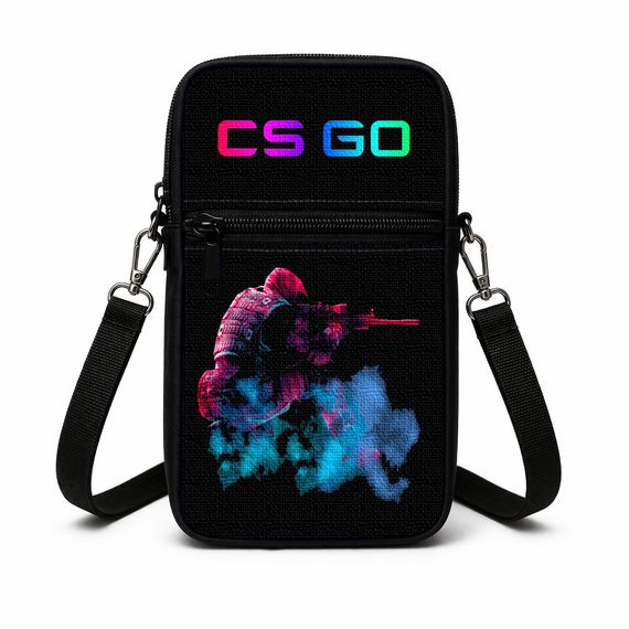 Сумка-чохол для телефону Counter-Strike дитяча сумка через плече, водонепроникна міні-сумка (4883)