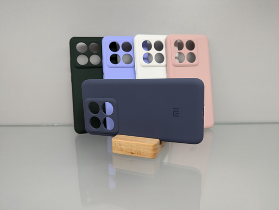 Xiaomi 14T Pro Протиударний чохол софт тач синій