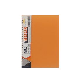 Блокнот А5 Б-БП5-60, 60 листов, пружина сбоку Оранжевый