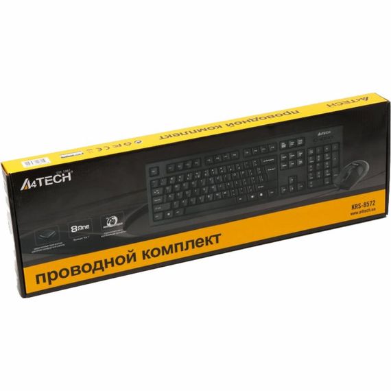 Комплект A4Tech KRS-8572 USB Black | Зображення 3