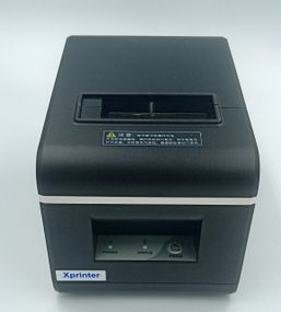 Опт и розница Xprinter XP-Q90 USB LAN Ethernet принтер чеков с автообрезкой чека термопринтер 58мм чёрный