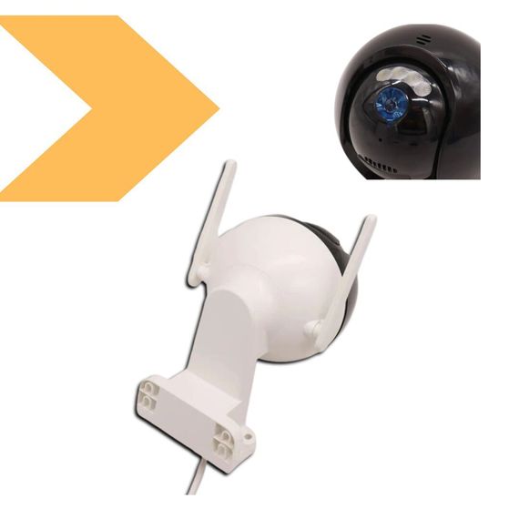 Поворотна WIFI камера відеоспостереження Full HD XPRO N18-6P (234574190_1055) | Зображення 7