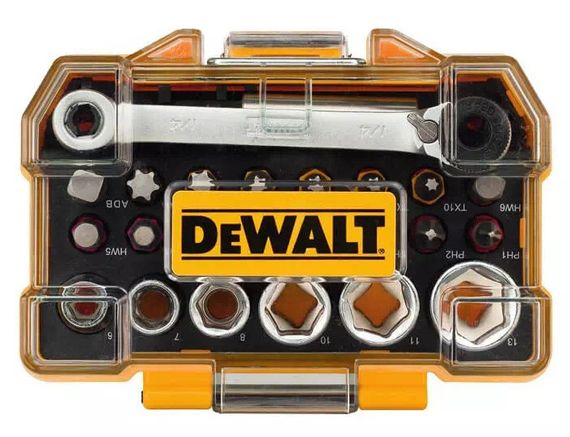 Набір біт і головок DeWalt Hex,Torx, Philips, Pozidriv (DT71516) | Зображення 1