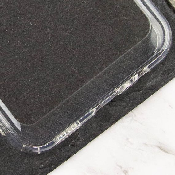 Чохол TPU+PC Clear 2.0 mm metal buttons для Xiaomi Poco M6 Pro 5G | Зображення 5