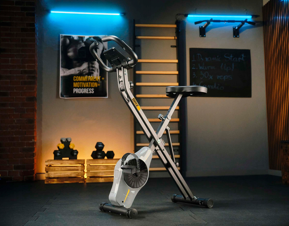 Велотренажер Trex Sport TX-340XB BRIZ магнітний сірий | Зображення 8