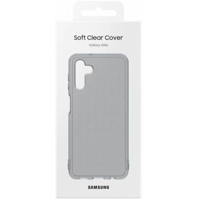 Чехол для мобильного телефона Samsung Samsung A04s Soft Clear Cover Black (EF-QA047TBEGRU) | Зображення 4
