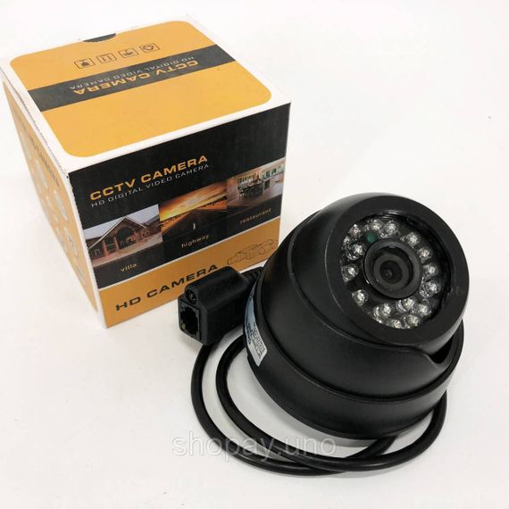 Камера відеоспостереження купольна HD Camera 349 IP 1.3 mp, Камера спостереження для квартири | Зображення 2