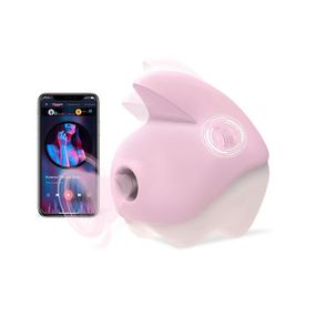 Вакуумний кліторальний смарт-стимулятор Magic Motion Unicorn Pink з вібрацією Sex Aura