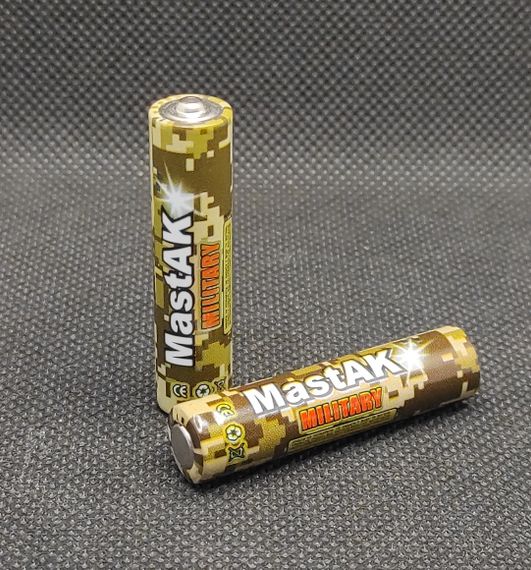 Батарейка міні-пальчикова LR03 MastAK MILITARY ( 2шт. )