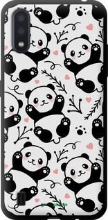 Чохол на Samsung Galaxy A01 A015F Панди "4318b-1842-2448"