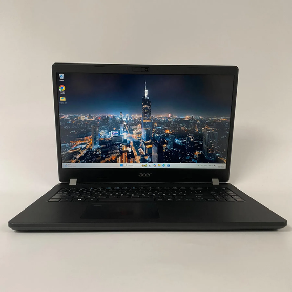 Ноутбук Б-клас Acer Travelmate P215-41-G2 / 15.6" (1920x1080) IPS / AMD Ryzen 7 Pro 5850U (8 (16) ядер по 1.9 - 4.4 GHz) / 16 GB DDR4 / 256 GB SSD / AMD Radeon Vega 8 / WebCam б/в + Подарунок Бездротова миша / USB | Зображення 1