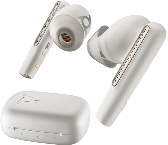 Навушники TWS Poly Voyager Free 60 Earbuds + BT700A + BCHC White | Зображення 4