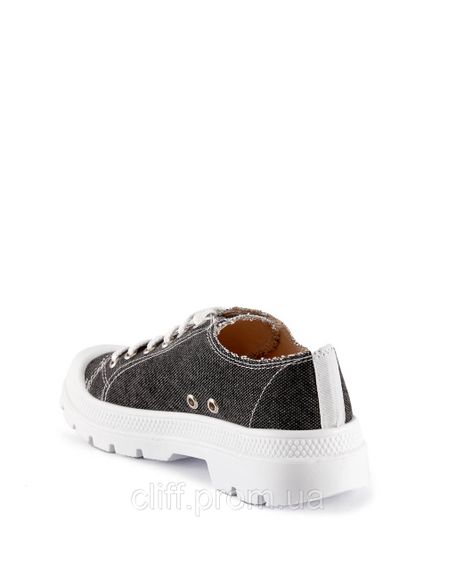 Кеды unisex OSTIN вареный чёрный 41 | Зображення 1
