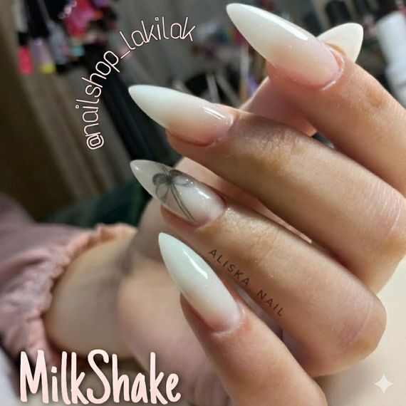 Гель для нарощення нігтів Польща LED MilkShake (теплий відтінок) 1кг