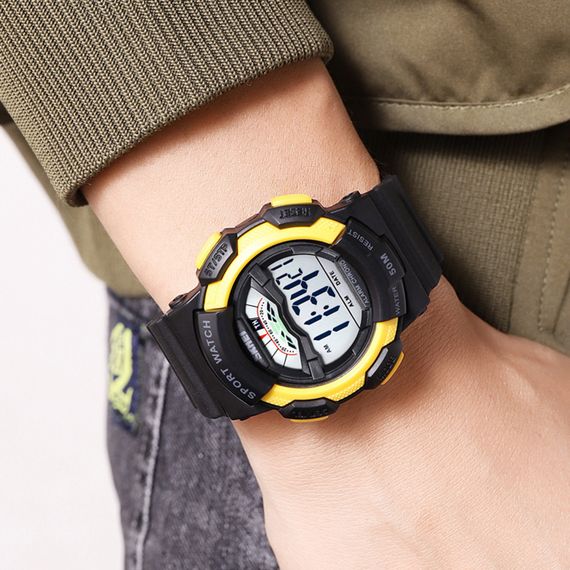 Skmei 2153BKYL Black-Yellow | Зображення 3