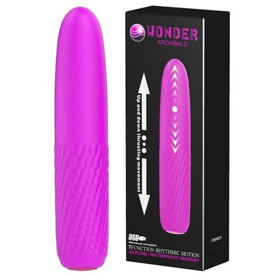 Вибратор - Wonder Archibald Vibrator Purple Sex Aura