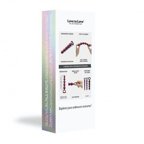 Анальний ланцюжок Love To Love BING BANG M - PLUM STAR Sex Aura | Зображення 6