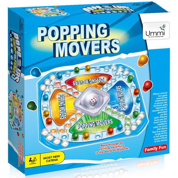 Настільна інтерактивна гра Ummi 707-56 Popping Movers Game Blue | Зображення 4