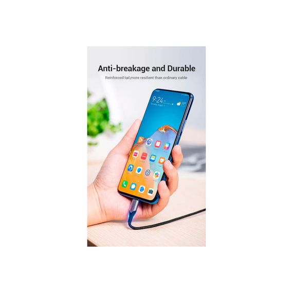 Дата кабель USB 2.0 AM to 2хUSB-C M 1.0m Y-Splitter Charging Cable 2.4А 480Mbps Aluminum Al Vention (CQOHF) | Зображення 8