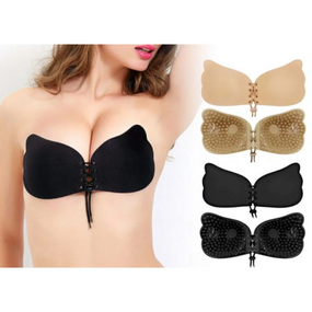 Силіконовий бюстгальтер-невидимка з ефектом Push-Up Л, не викликає дискомфорту під час тривалого носіння (B, C, D)