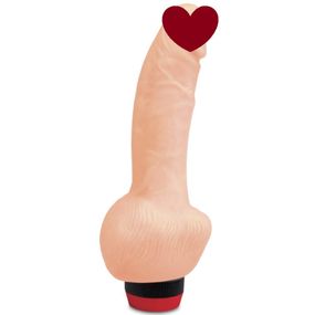 Вібратор реалістичний Pipedream Debi Diamond на батарейках, бежевий Sex Aura