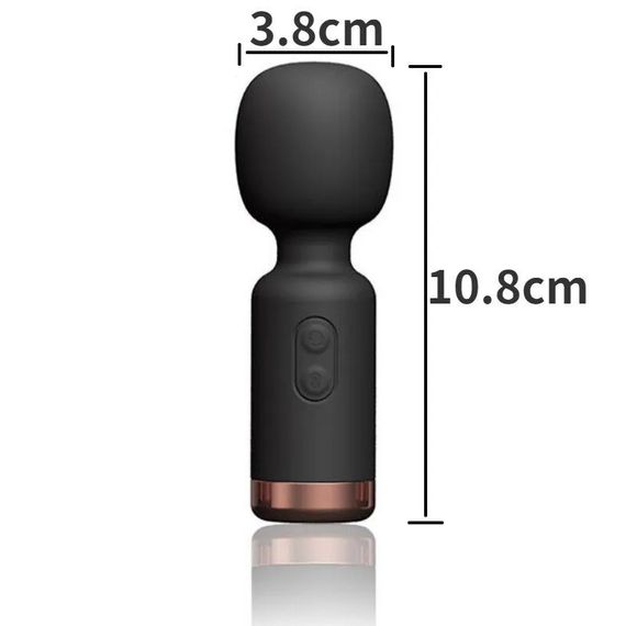 Компактний вібратор-мікрофон чорного кольору (USB) | Зображення 2