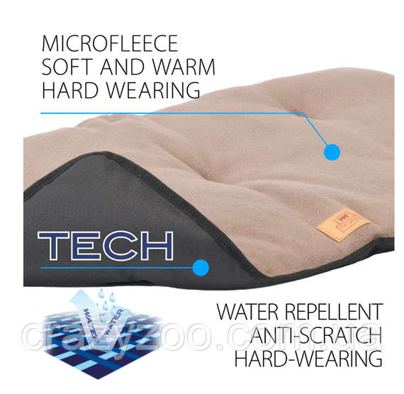 Подстилка для собак и котов Ferplast Jolly Microfleece 110 коричневая 108x79 см 81084517 | Зображення 5
