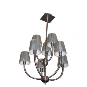 Люстра с абажуром E14 40W CH (BR-473S/8)