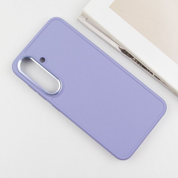 TPU чехол Bonbon Metal Style для Samsung Galaxy S24 / S25 Сиреневый / Dasheen | Зображення 2