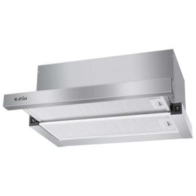 Вытяжка телескопическая VENTOLUX GARDA 60 INOX (800) LED нержавейка