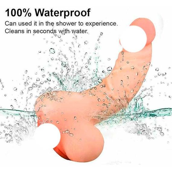 Мастурбатор — масадка на пініс 2 в 1 | Зображення 3