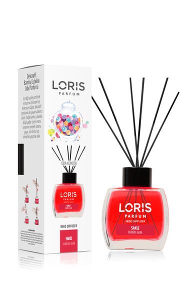 Аромадиффузор Loris parfum Жвачка (Reed Diffuser "Bubble Gum") 120мл - Сладкий