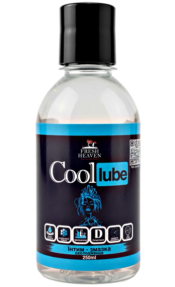 Интим-смазка охлаждающая Fresh Heaven Cool Lube 250ml (Travel версия)